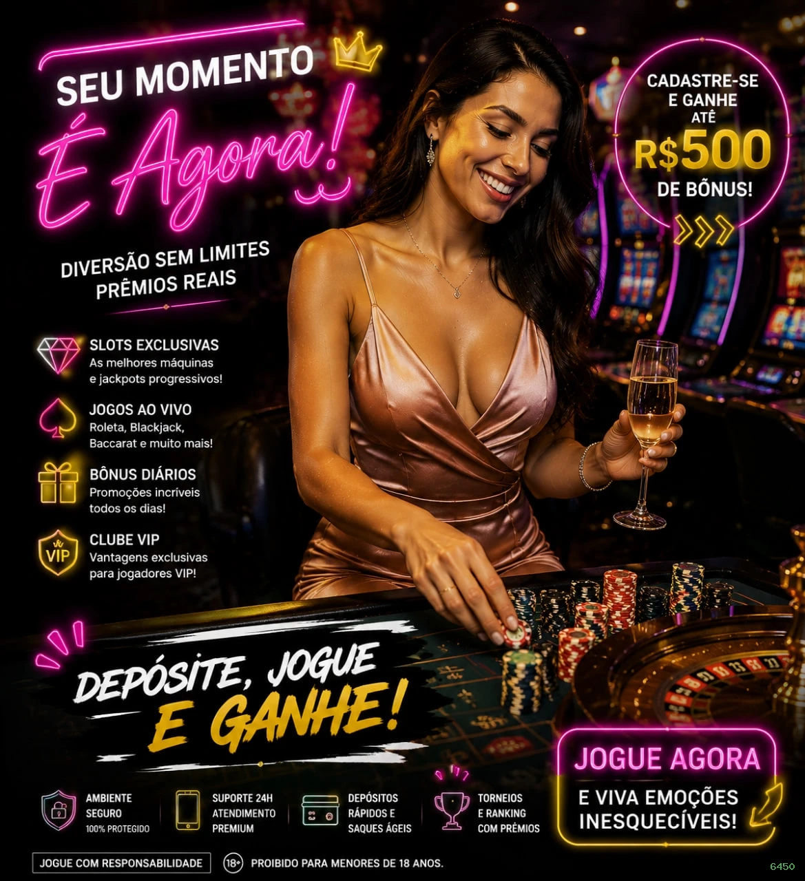 Apostas Esportivas 6450 - Cobertura Completa dos Esportes Brasileiros